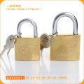 Asia Market Cheap Price Golden Plated Iron Padlock